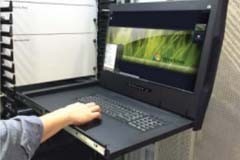 Console rackable 21 pouces avec KVM intégré 12 ports - NVP1215