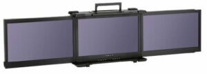 triple ecran full HD portable industriel avec interface display port